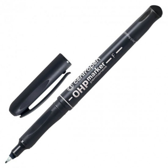 Marker Centropen Permanent 0.3 mm black (2634/01)