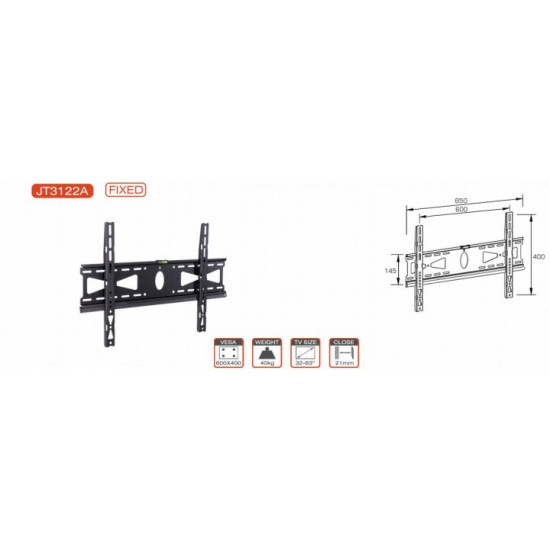  Кронштейн Handy Audio-Visual JT3122A-63 600х400