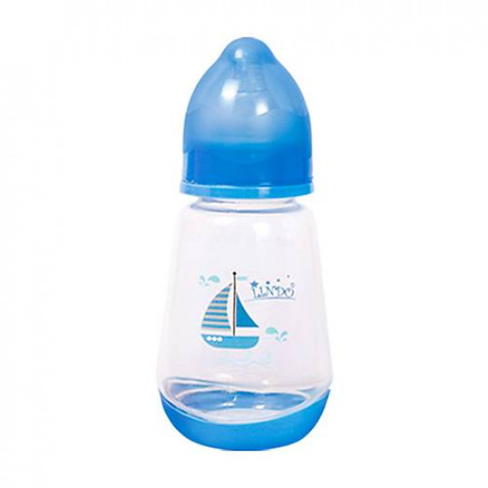 Feeding bottle 150 ml 0 months blue Lindo (LI 115)