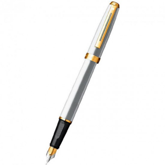 Fountain pen Sheaffer Prelude Brushed Chrome (Sh342004)