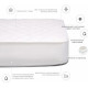 Bamboo mattress cover MirSon Bamboo Double-sided + Aloe Vera 283 70x140 (2200000346773)