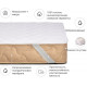 Anti-allergenic mattress cover MirSon Universal double-sided 226 180x200 (2200000327628)