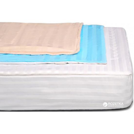 Anti-allergenic mattress cover MirSon Carmela Waterproof Eco 233/2 70x130 (2200000362230)