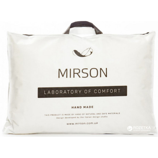 Anti-allergenic mattress cover MirSon Carmela Waterproof Eco 233/2 70x130 (2200000362230)