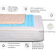 Bamboo mattress cover MirSon Valentino Bamboo 288/1 60x120 (2200000347510)