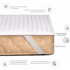 Mattress cover MirSon Deluxe Tencel (Modal) 314 160x200 (2200000355478)