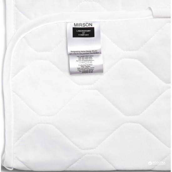 Anti-allergenic mattress cover MirSon Standard Eco 221 90x190 (2200000371621)