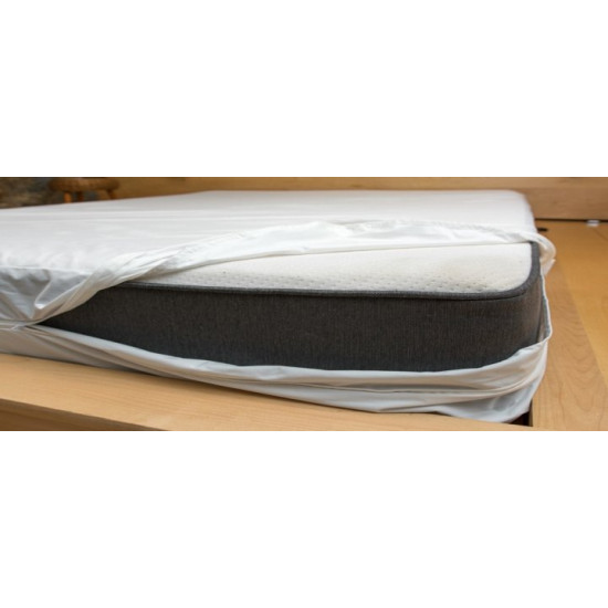 Mattress cover size 140x200x5 cm, cream