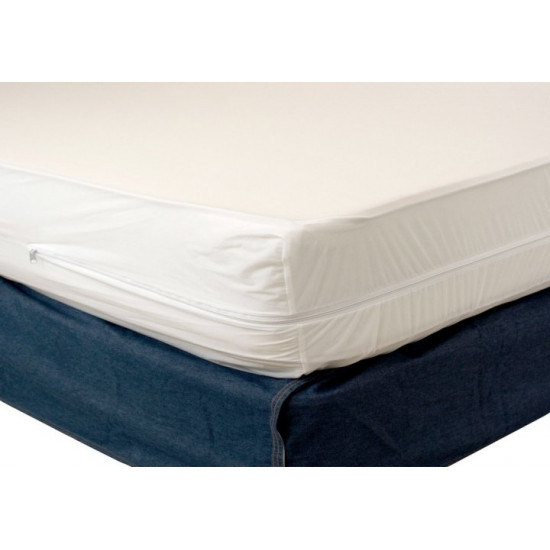 Mattress cover size 140x200x5 cm, cream