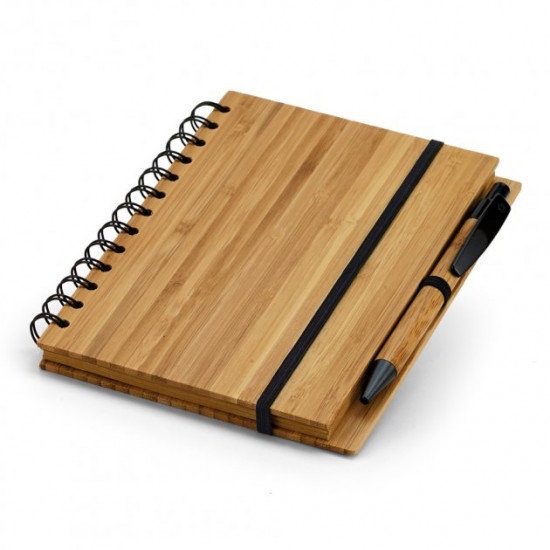 Notepad BOK made of bamboo A5 hi!dea Brown (9785-45)