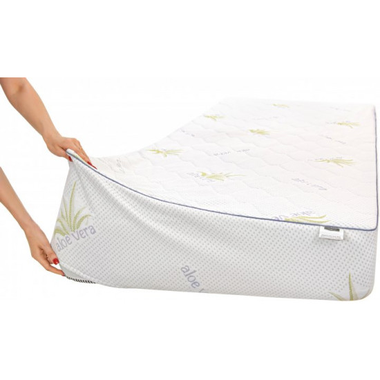 Mattress cover MirSon No. 1049 Alberto Tencel (Modal) Aloe Vera 90x190 cm (2200001508538)