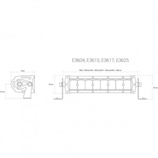 LED headlight Prolumen E3615 300W