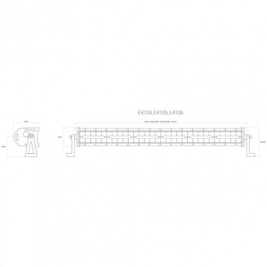 LED headlight Prolumen E4105 240W