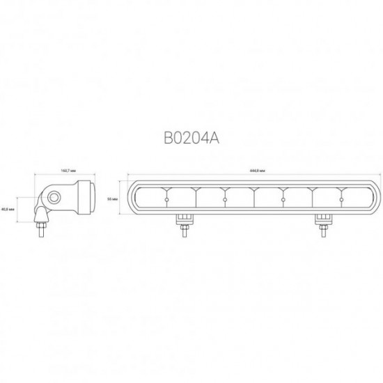 LED headlight Prolumen B0204A 80W