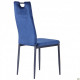 AMF dining chair Alabama black/velor dark blue 546793