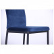 AMF dining chair Alabama black/velor dark blue 546793