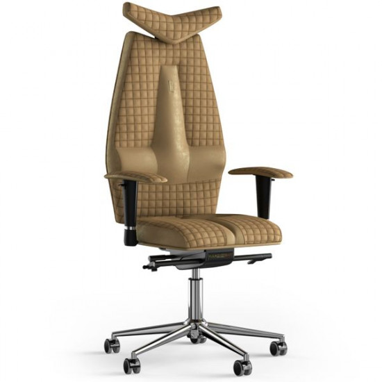 Armchair KULIK SYSTEM JET Antara with headrest with stitching Dune