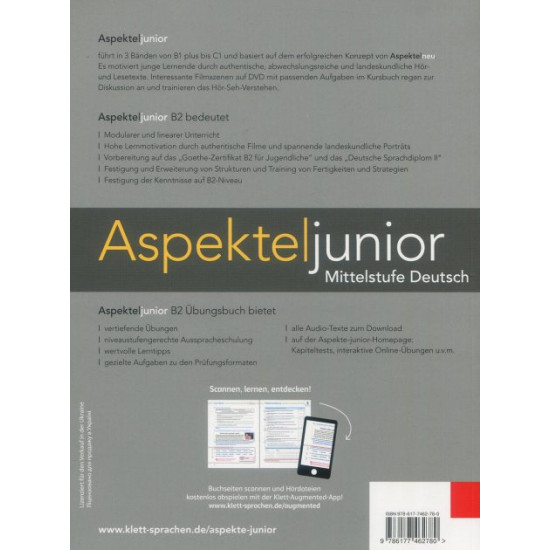 Aspekte junior B2+. ?bungsbuch