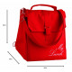 Thermal bag - backpack Dolphin Lunch bag with embroidery My lunch red