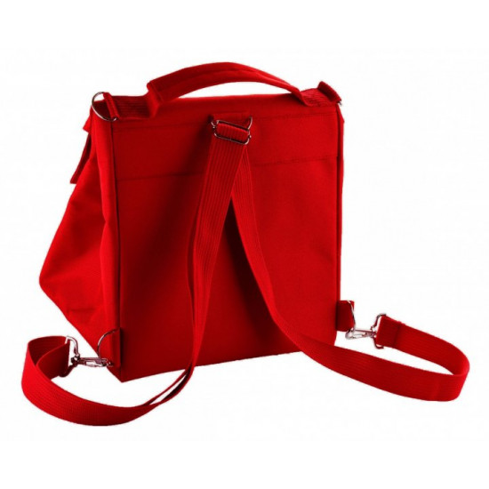 Thermal bag - backpack Dolphin Lunch bag with embroidery My lunch red