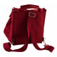 Thermal bag - backpack Dolphin Lunch bag with embroidery My lunch raspberry