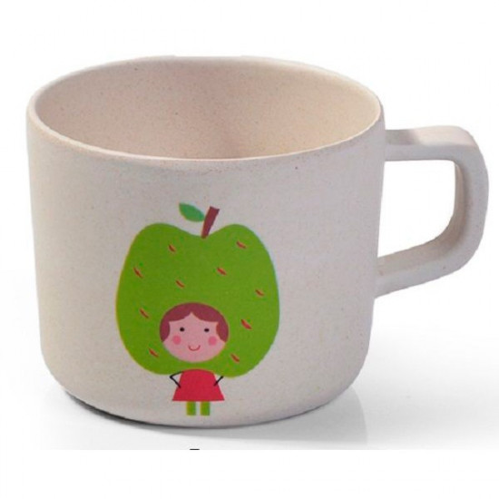 Mug Fissman Apple 225 ml bamboo fiber 8365