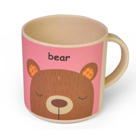 Mug Fissman Teddy Bear 350 ml bamboo fiber 9490