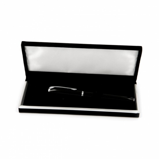 Gift pen capillary black/silver K-33