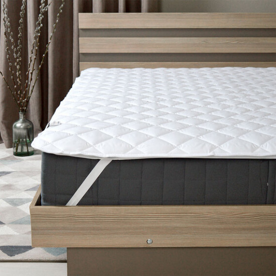 Mattress cover Ideia Comfort 80*190 cm microfiber/sintepon with elastic bands art.8000011969