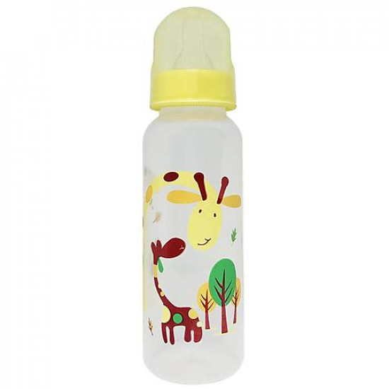 Yellow plastic bottle 250 ml Lindo (No. 0206)