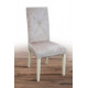 Wooden dining chair Mix furniture Dimas ivory+beige