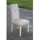 Wooden dining chair Mix furniture Dimas ivory+beige