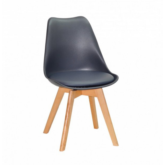 Dining chair Onder Mebli MILAN ANTHRACITE 01