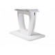 Folding glass dining table Vetro TML-561 color white