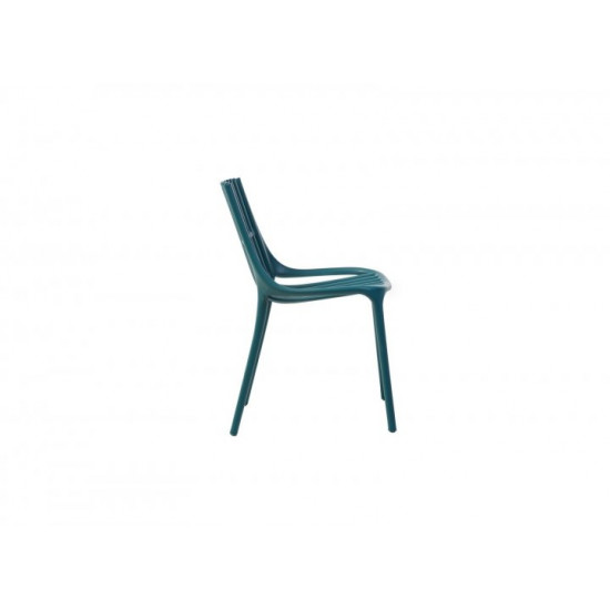 Plastic chair Vetro VT-P-06 color sea wave