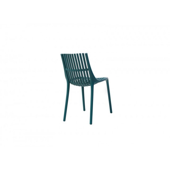 Plastic chair Vetro VT-P-06 color sea wave