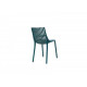 Plastic chair Vetro VT-P-06 color sea wave