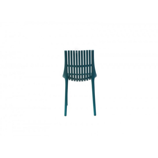 Plastic chair Vetro VT-P-06 color sea wave