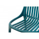 Plastic chair Vetro VT-P-06 color sea wave