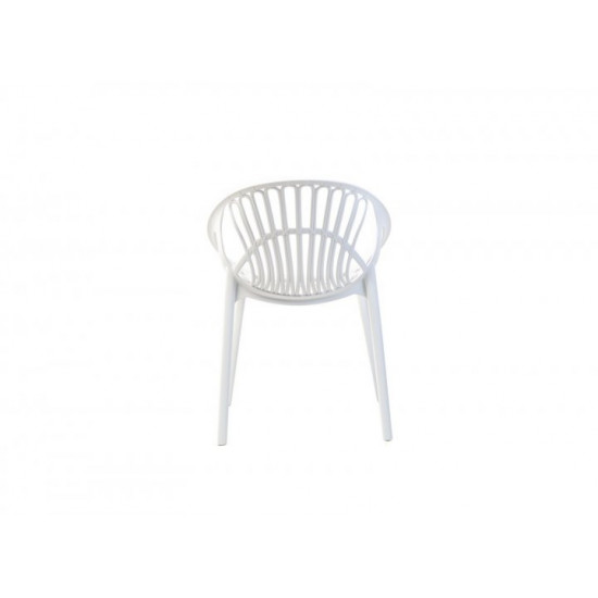 Plastic chair Vetro VT-P-09 white