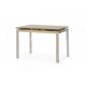 Folding glass dining table Vetro T-231 mocha