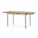 Folding glass dining table Vetro T-231 mocha