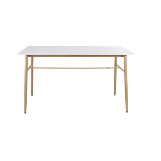 Dining table Kashtan BOLTON DT-9017 rectangular white