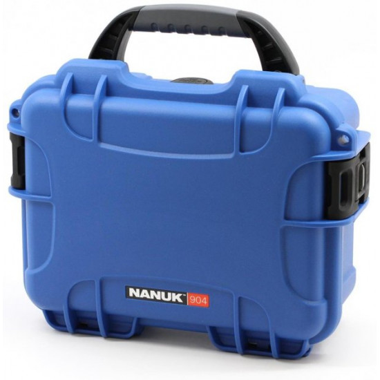  Водонепроницаемый пластиковый кейс с пеной Nanuk Case 904 With Foam Blue (904-1008)