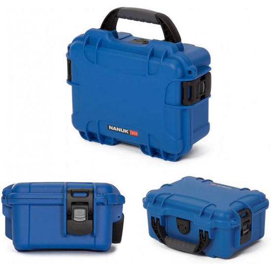  Водонепроницаемый пластиковый кейс с пеной Nanuk Case 904 With Foam Blue (904-1008)