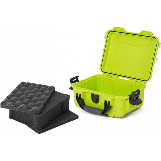  Водонепроницаемый пластиковый кейс с пеной Nanuk Case 904 With Foam Lime (904-1002)