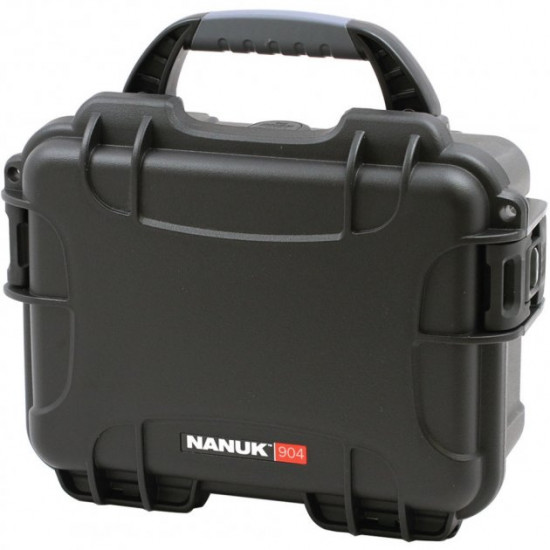 Waterproof plastic case with foam Nanuk Case 904 With Foam Black (904-1001)