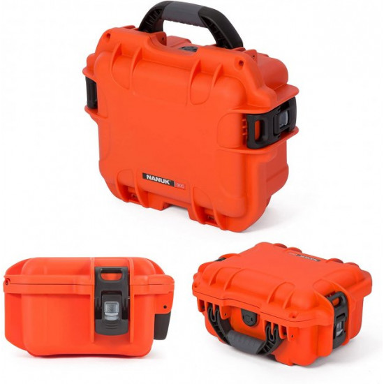 Waterproof plastic case with foam Nanuk Case 905 With Foam Orange (905-1003)