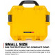 Waterproof plastic case with foam Nanuk Case 905 With Foam Yellow (905-1004)