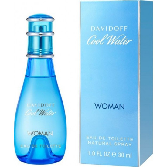  Туалетная вода для женщин Davidoff Cool Water woman 30 мл (3414202011820)